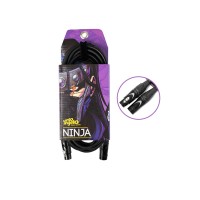 Cable para Micrófono OFC XLR Macho a XLR Hembra 0,91 Metros Santo Angelo NINJA-LW